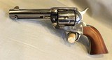 Cimarron Pistolero 357 Magnum 4.75in Nickel Revolver - 4 of 22