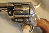 Cimarron Pistolero 357 Magnum 4.75in Nickel Revolver - 6 of 22