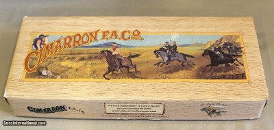 Cimarron Pistolero 357 Magnum 4.75in Nickel Revolver