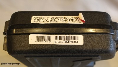 Armscor M1911A1 Rock Standard Full Size in .45ACP - Image 2 of 17