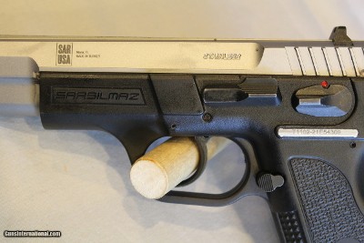 SAR B6 BLACK Body, STAINLESS Slide, 9mm, 17 - Image 9 of 12