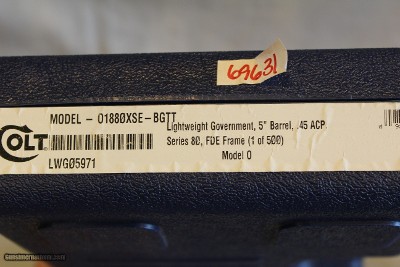Colt Lightweight Government Model Series 80 1911 - Image 2 of 13