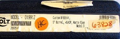Colt Custom M1991A1 in .45ACP 5