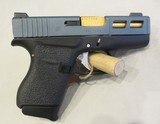 Glock G43 in 9mm with two holsters