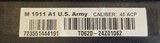 Tisas 1911 A1 US Army WWII 45 ACP 7+1 5