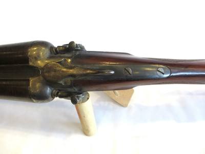 New Ithaca Gun Co Double Hammer shotgun in 12 Gauge - Image 15 of 20