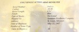 Colt Single Action Army in 32-20 Winchester with letter - 23 of 23