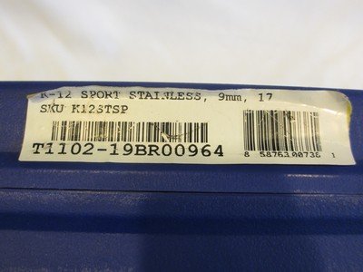SAR USA K12 Sport X 9mm Luger 17+1 4.70