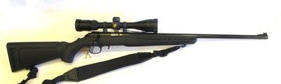 Ruger American in 17HMR with Nikon Scope