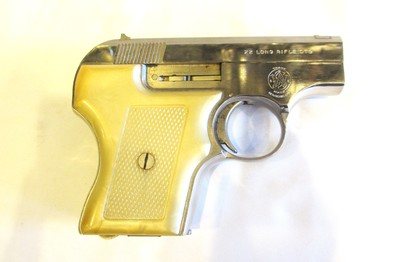 Smith & Wesson Model 61 “Escort” in .22 LR, Faux-Pearl Grips