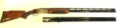 Krieghoff K 80 in 12 Gauge Sporting Combo, Engraved, 34