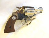 Colt Cobra in .38 Special, nickel finish, manufactured in 1972 - 1 of 13