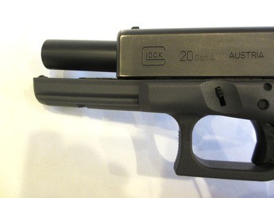 Glock G20 G4 Gray 10mm 15rd - 15+1 Rounds - Image 8 of 13