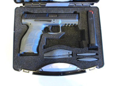 HK VP9 9mm Luger 4.09in Gray Pistol - 17+1 Rounds - Image 1 of 3