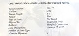 Colt Woodsman in .22LR with letter - 2 of 11
