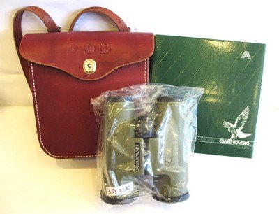 The Swarovski Habicht SLC 7x42B with leather carrying case - Image 1 of 5