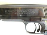 Colt 1911 Gold Cup National Match Edition in 45ACP - Image 9 of 17
