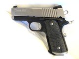 Sig Sauer 1911 Ultra 45 ACP Compact Centerfire Pistol with G-10 Grips - Image 8 of 12