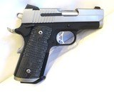 Sig Sauer 1911 Ultra 45 ACP Compact Centerfire Pistol with G-10 Grips - Image 3 of 12