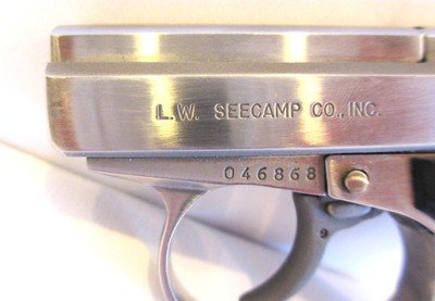 Seecamp LWS-32 Stainless 32 ACP Pistol - 6 Rounds | Stainless/Silver - Image 5 of 8