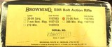 Browning BBR .25-06 Rem, Leupold M8 6X Scope, Original Box - Image 2 of 19