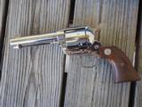 Colt Single Action Army .45 Colt, 4 3/4" Factory Nickel, with box, papers, mint! SALE PENDING! - 17 of 21