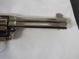 Colt Single Action Army .45 Colt, 4 3/4" Factory Nickel, with box, papers, mint! SALE PENDING! - 3 of 21