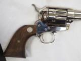 Colt Single Action Army .45 Colt, 4 3/4" Factory Nickel, with box, papers, mint! SALE PENDING! - 2 of 21