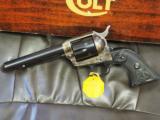 Colt Single Action Army .45 Colt 5 1/2" Barrel, Blue/Case, with original box, early 3rd Generation As New - 5 of 14