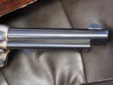 Colt Single Action Army .45 Colt 5 1/2" Barrel, Blue/Case, with original box, early 3rd Generation As New - 4 of 14