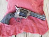 Colt Single Action Army Early 3rd Generation .357 Magnum 4 3/4" Blue/Case Very Good - 1 of 22
