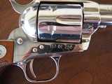 Colt Single Action Army, .44-40 "Frontier Six Shooter", Nickel, 4 3/4" Colt Collectors Assn Special Edition! #157 of 250 - 5 of 20