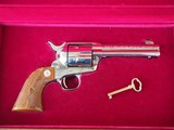 Colt Single Action Army, .44-40 "Frontier Six Shooter", Nickel, 4 3/4" Colt Collectors Assn Special Edition! #157 of 250 - 2 of 20