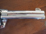 Colt Single Action Army, .44-40 "Frontier Six Shooter", Nickel, 4 3/4" Colt Collectors Assn Special Edition! #157 of 250 - 6 of 20