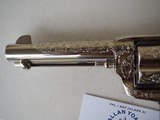 Colt Single Action Army, 2009 Production, 4 3/4" .45 Colt Factory "C" Engraved with Letter! - 3 of 15