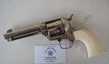 Colt Single Action Army, 2009 Production, 4 3/4" .45 Colt Factory "C" Engraved with Letter! - 1 of 15