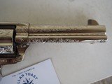 Colt Single Action Army, 2009 Production, 4 3/4" .45 Colt Factory "C" Engraved with Letter! - 7 of 15