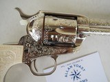 Colt Single Action Army, 2009 Production, 4 3/4" .45 Colt Factory "C" Engraved with Letter! - 6 of 15