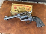 Colt Single Action Army 3rd Gen B/CCH .45 Colt 4 3/4” - 1 of 20