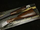 Browning Citori Grade V Sporter Hand Engraved 20ga 28