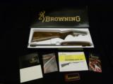 Browning Custom Shop Semi Auto 22 Take Down Gr II Belgium 22 Short Only - 1 of 8