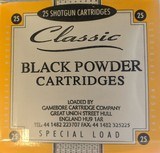 Classic Gambore 20 Ga BLACK POWDER Shotgun Shells - 1 of 2