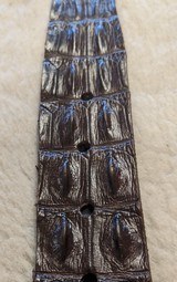 Authentic African Crocodile Belt (Sizes: 32"/34"/36"/38"/40"/42"/44"/46") - 2 of 5