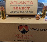 Atlanta Arms .40 S&W Long Major 180 gr (x 200 rds) - 2 of 2