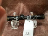 Swarovski 3-9x36A Habicht 1” tubewith number 4 reticle