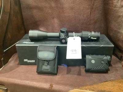 Sig Sauer 3 BDX 4.5-14x44 riflescope and 6x22 LRF