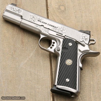 Wilson Combat 9mm CQB Elite Jesse Kaufman Engraved - Image 2 of 2
