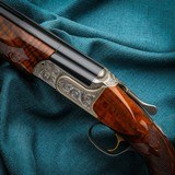 Kolar 12g Skeet Gold Elite 2 Barrel Set Factory Engraved and Upgraded Wood - Image 3 of 8