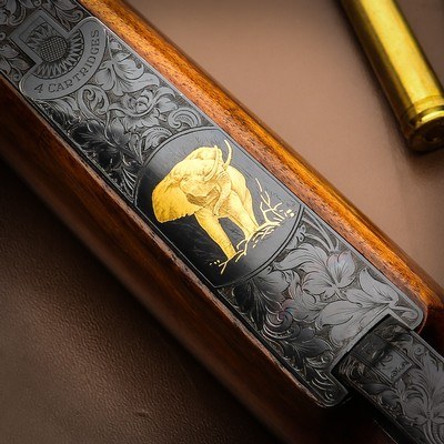 Holland & Holland .375 H&H Mag. Model De Luxe Bolt Action Magazine Rifle - Image 6 of 10