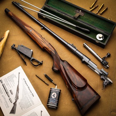 Holland & Holland .375 H&H Mag. Model De Luxe Bolt Action Magazine Rifle - Image 3 of 10